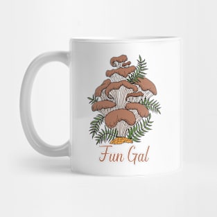 Fun Gal Nature Mushroom Mug